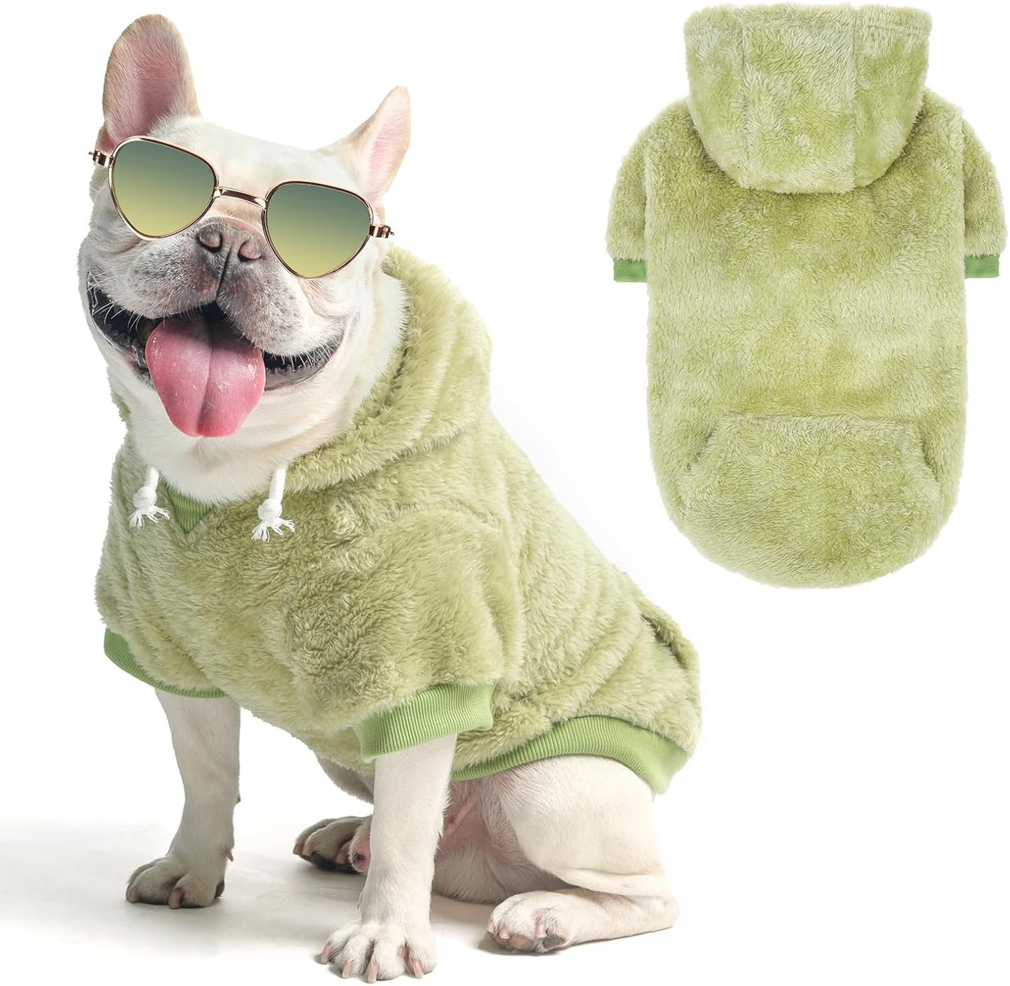 Cozy & Stylish Fleece Dog Hoodie – The Ultimate Cold-Weather Must-Have!