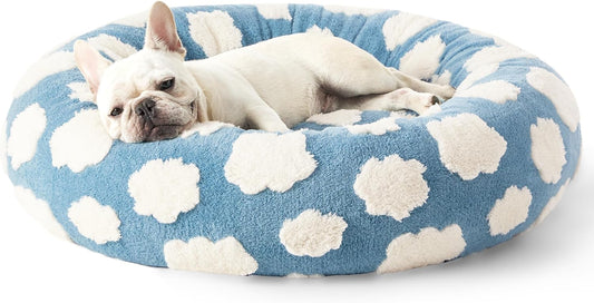 Lesure Calming Donut Pet Bed – Ultimate Comfort & Style