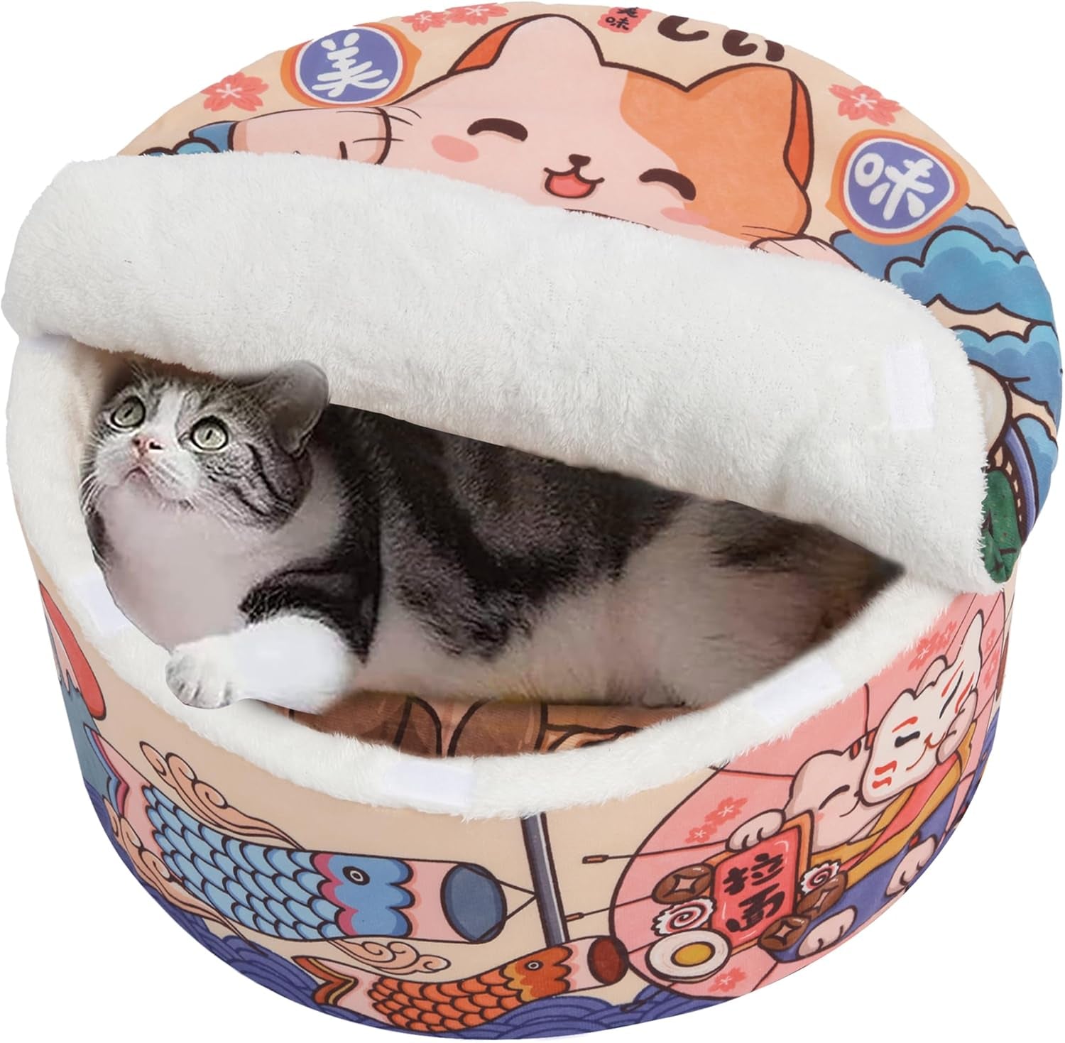 Ramen Noodle Dog & Cat Bed