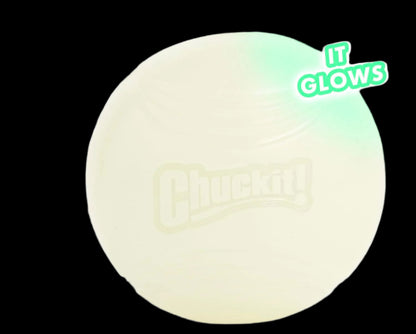 Max Glow Ball Dog Toy, Large (3 Inch Diameter) for Dogs 6-100 Lbs, Pack of 1