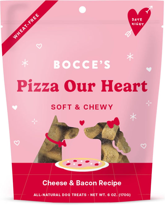 Pizza Our Heart Treats for Dogs All-Natural, Wheat-Free & Irresistibly Tasty!